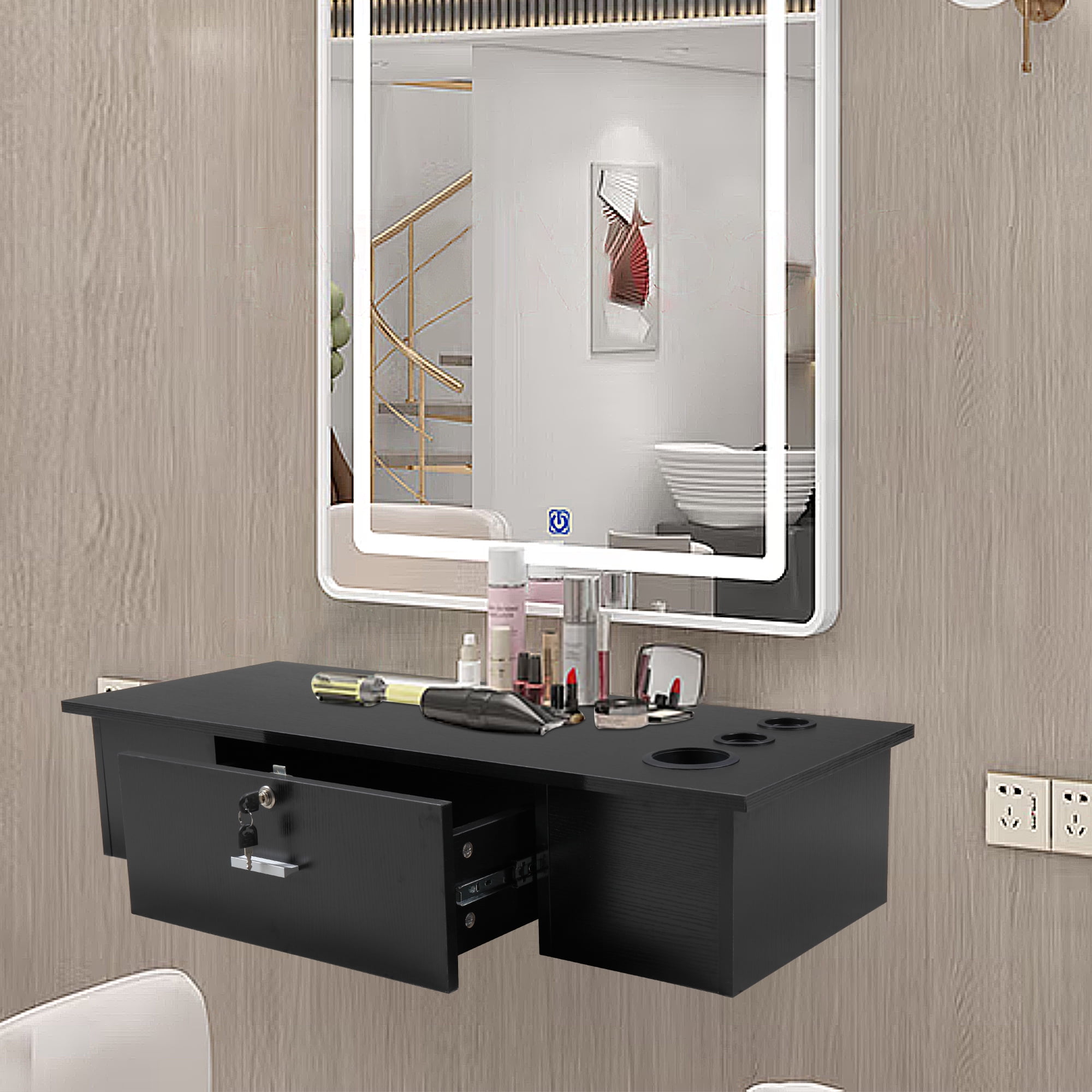 wall mounted dresser