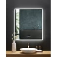 thumbnail image 1 of IMMERSION 36 in. x 40 in. LED Frameless Mirror with Bluetooth, Defogger  and Digital Display, 1 of 4