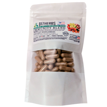 IMMUNITY BLEND - 300 Caps | Camu Camu Berry | Acerola Juice | Amla Berry | Rose Hips | Bioflavonoids | Ascorbic Acid | Vitamin C | Immune | [A]irborne - Bulk Purchase 300 Veg. Caps