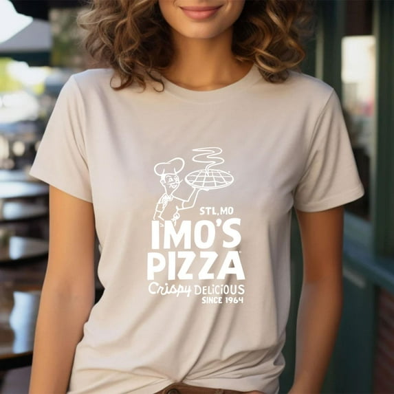 IMO®S PIZZA VINTAGE 1964 WHITE GRAPHIC T-SHIRT