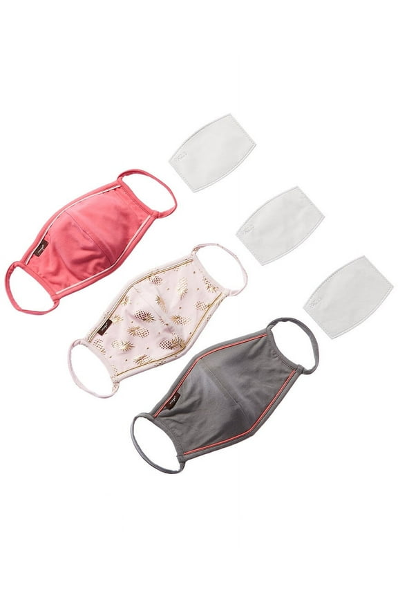 Pack of 3 Cloth Face Masks, large adults