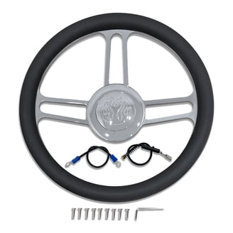 Chrome Chain Steering Wheel