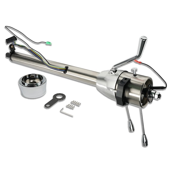 IMOOA GM 30" Tilt Auto Steering Column Stainless Steel with 9 Holes Adapter No Key