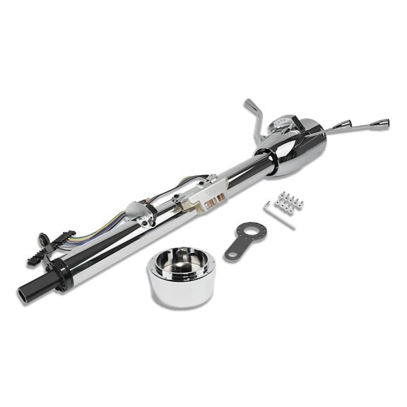 IMOOA GM 32" Tilt Auto Steering Column Chrome with 9 Holes Adapter & Key