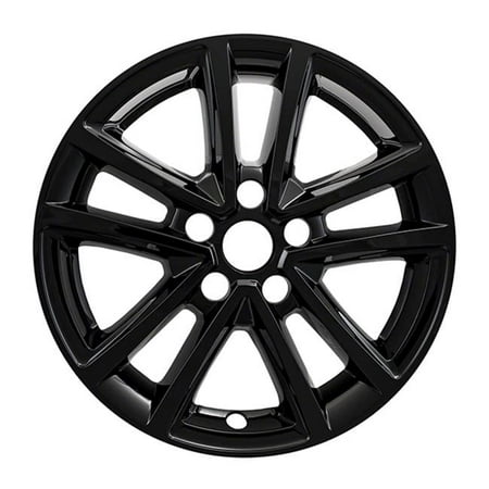 IMP423BLK 16 in. 10 Spoke Impostor Wheel Skins for 2015-2018 Ford Focus, Gloss Black