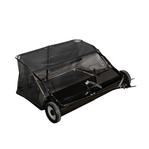 IMPACT IMPLEMENTS® 48" Tow-Behind Lawn Sweeper with 14.6 cu. ft Hopper Bag Capacity