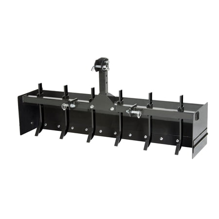 IMPACT IMPLEMENTS® 55" Three-Point Box Scraper for Cat-0 Tractors.
