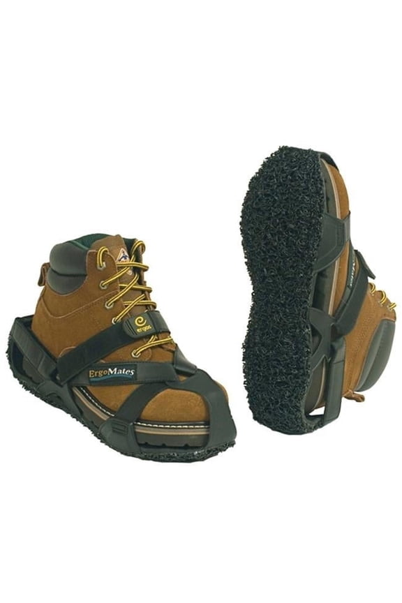 Overshoes, PVC, EVA Foam, 3 in Height, Black, L G88703B