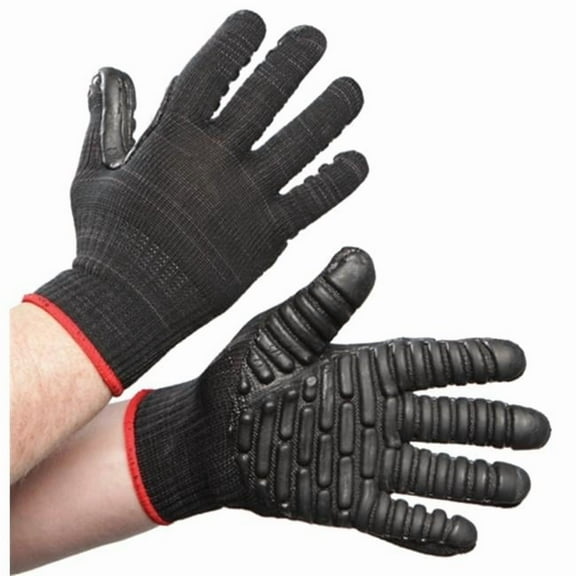 Impacto Anti-Vibration Gloves,L,Black,PR 4732