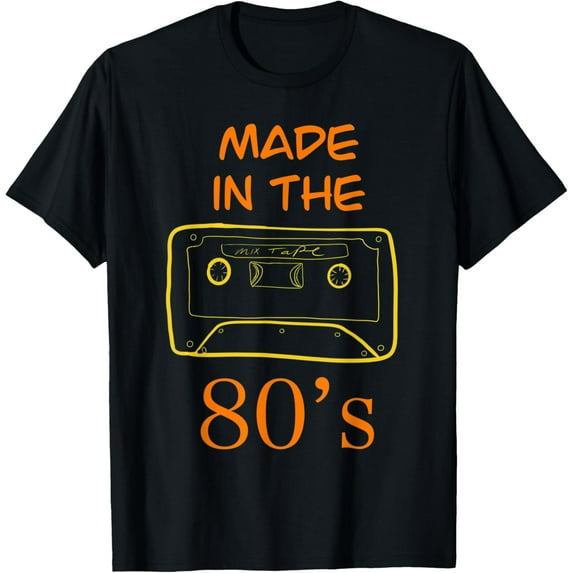 IMPD10008v1 - Made in The 80s Humorous and funny T-Shirt