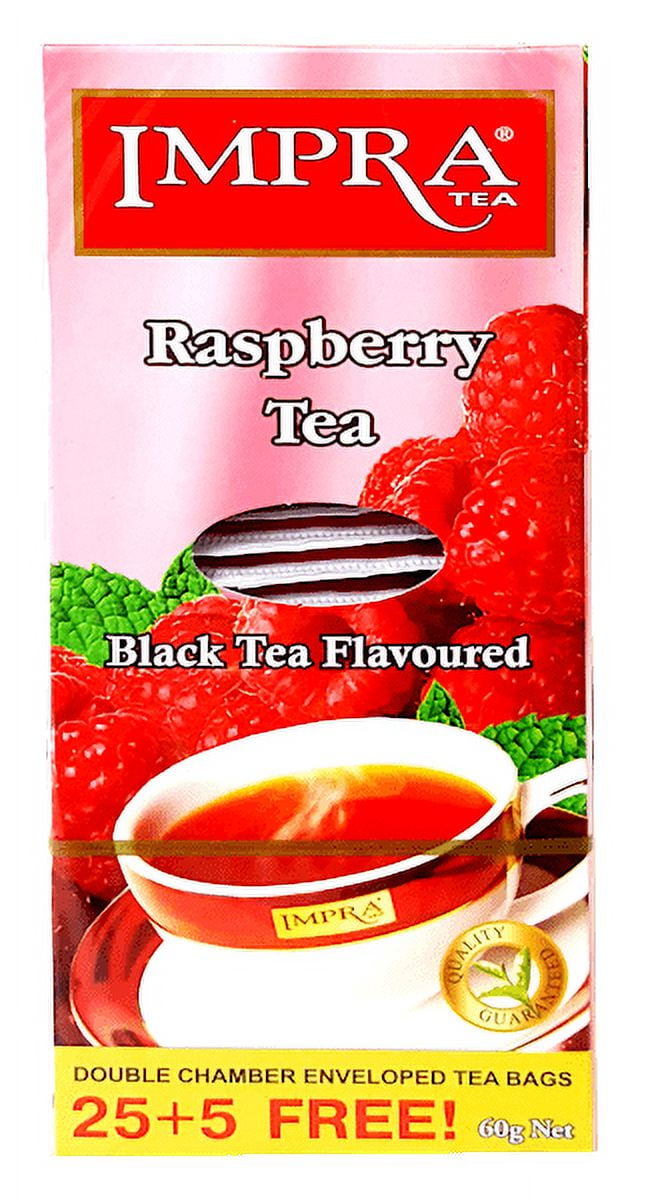 IMPRA Black Tea Enveloped ''Raspberry'' - Walmart.com