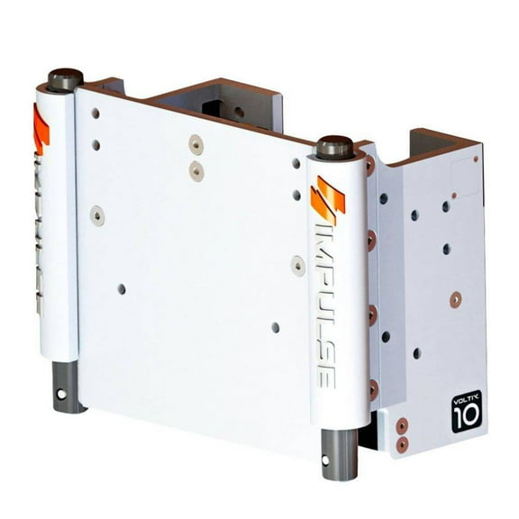 IMPULSE 10 Set Back Electric Jack Plate wStandard Control White Cerakote 75072W