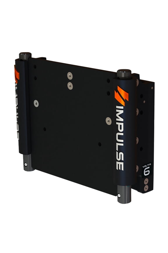 IMPULSE 6" Set Back Electric Jack Plate w/Standard Control - Black ... [75052-B]