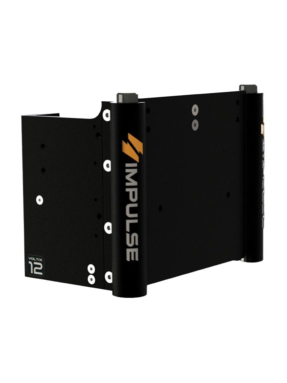 IMPULSE 75060-B VOLTIX Series Jack Plate - 8", Black Anodize