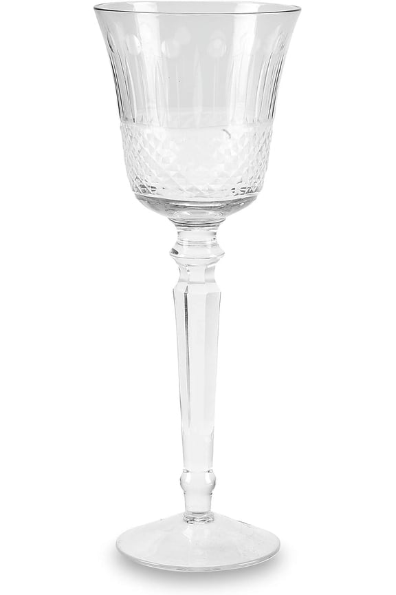 Glam Wine Glasses, Set of 6 (Clear)