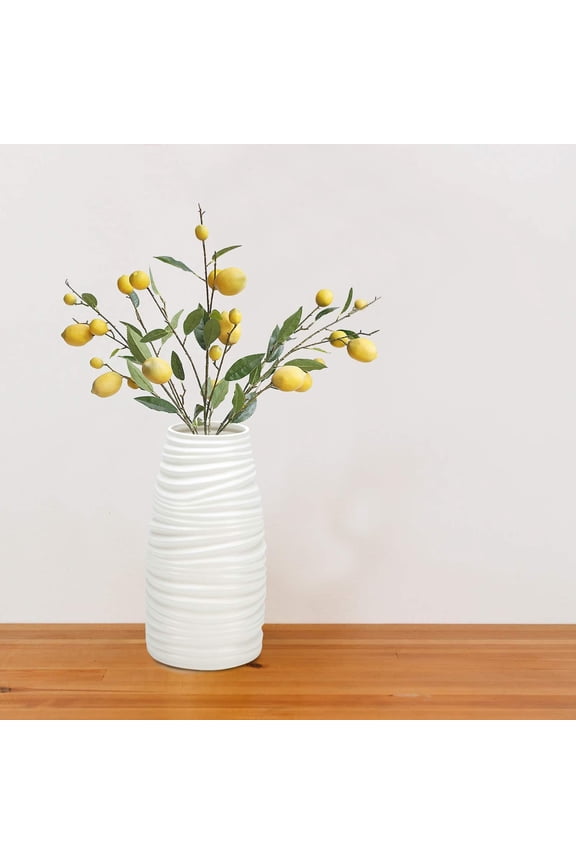 Simply Modern Nordic Vase- Floor & Table Vase for House Decor, Flowers, Living Room Décor