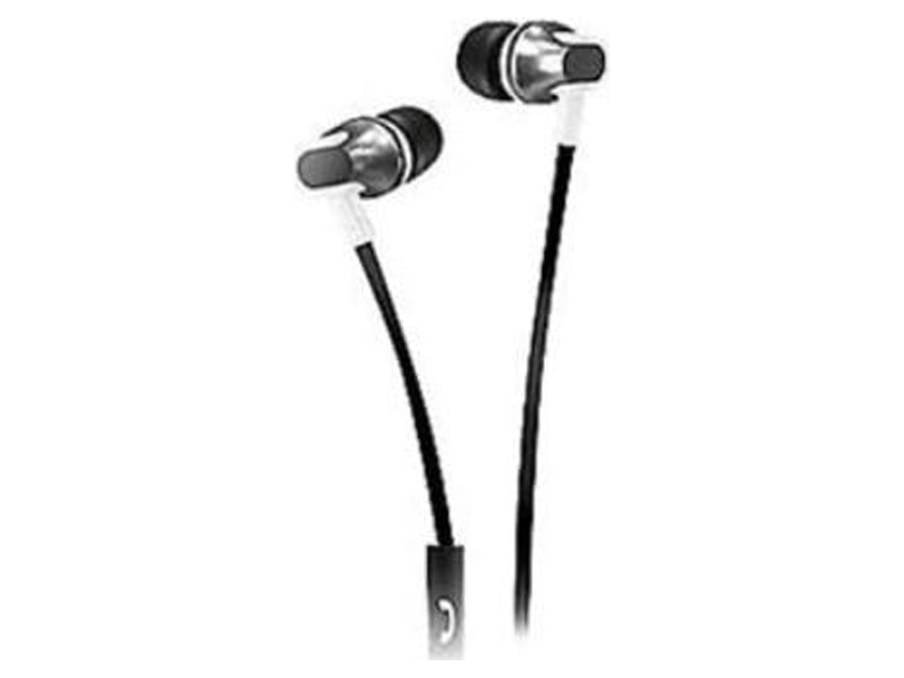 IMPULSE WIRED EARBUDS WITH MIC- WHITE IE