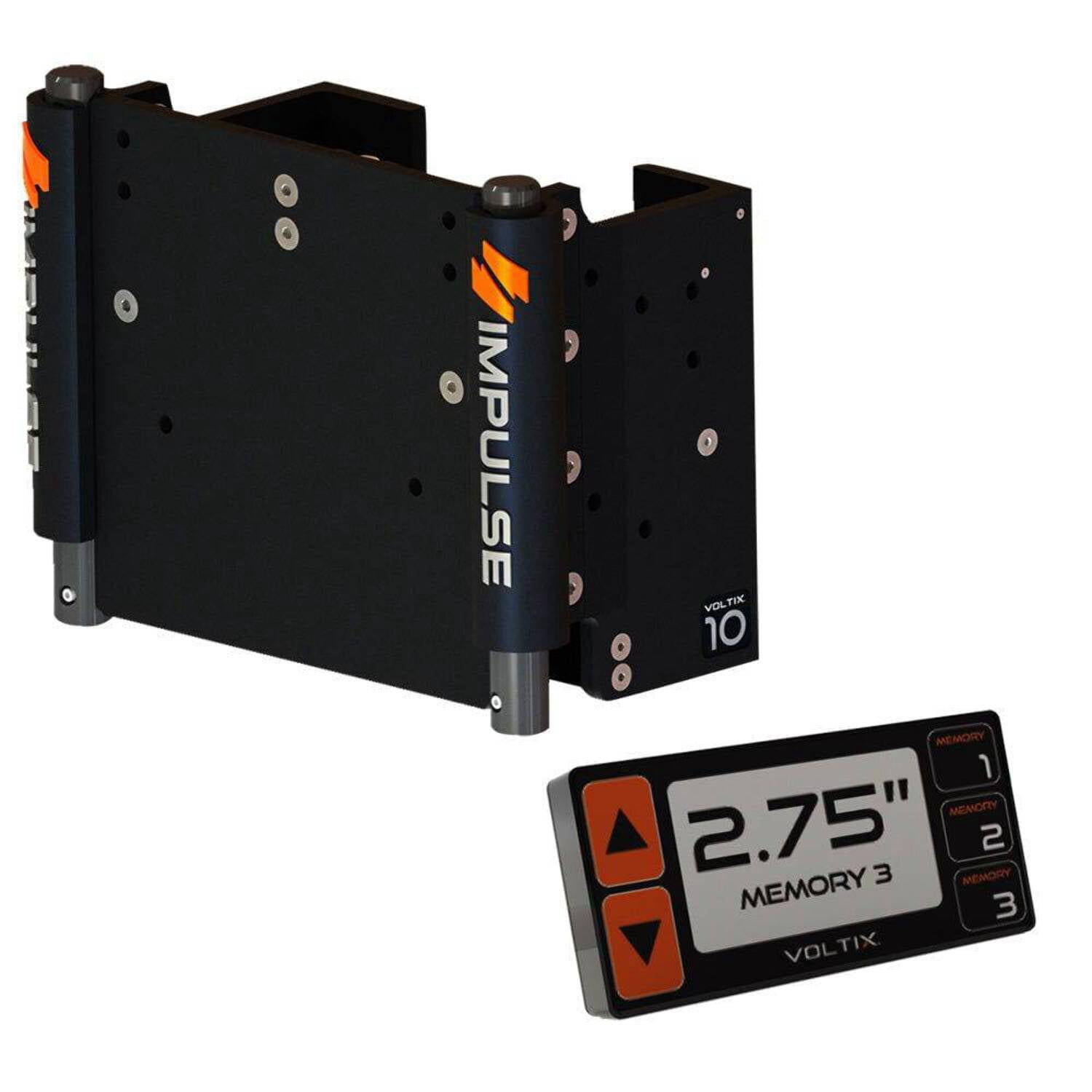 IMPULSE XL 10 Set Back Electric Jack Plate wSmart Control Black ...