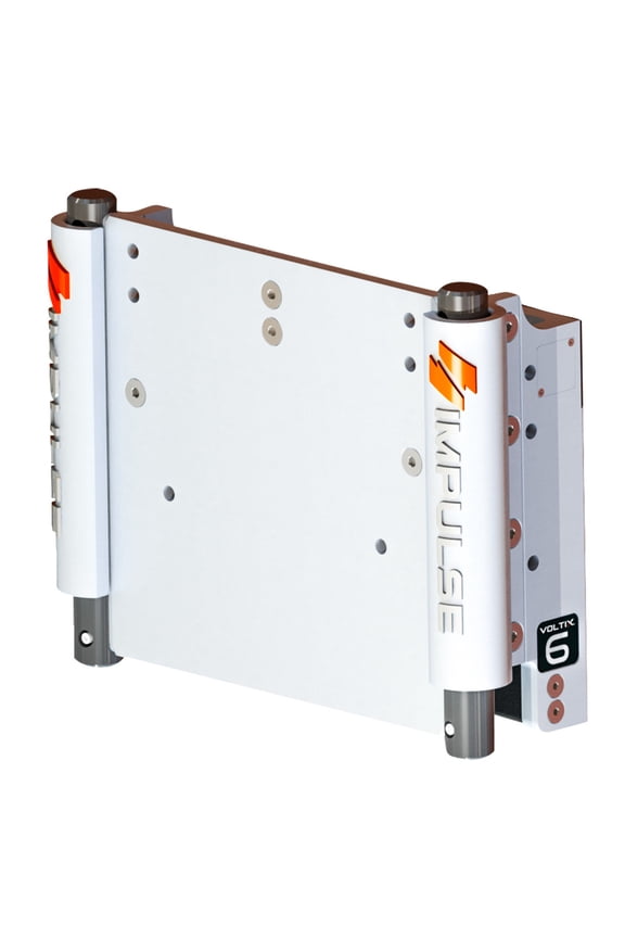 IMPULSE XL 6" Set Back Electric Jack Plate w/Standard Control - Whi... [75053-W]