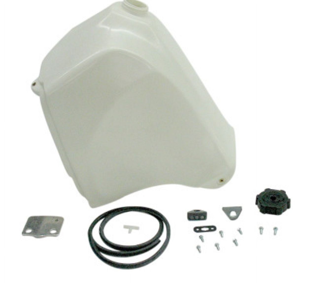 IMS 113122-W1 Large Capacity Gas Tank - White - 6.6Gal.