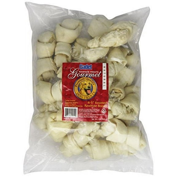 IMS Trading 10051 Natural Rawhide Bone For Dogs, 4-5-Inch, 2-Pound