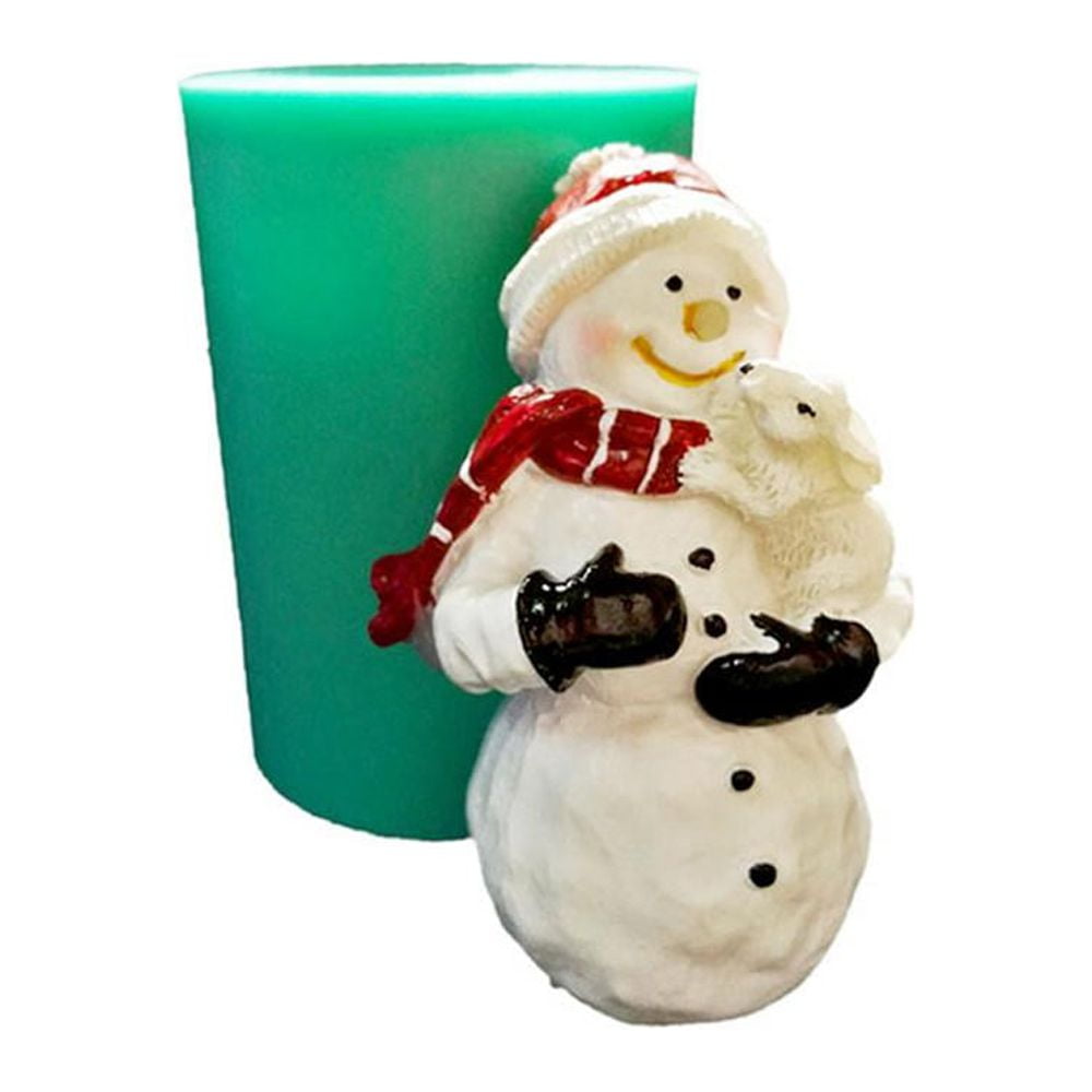Christmas Santa Candle Silicone Mold Jello Molds For Kids