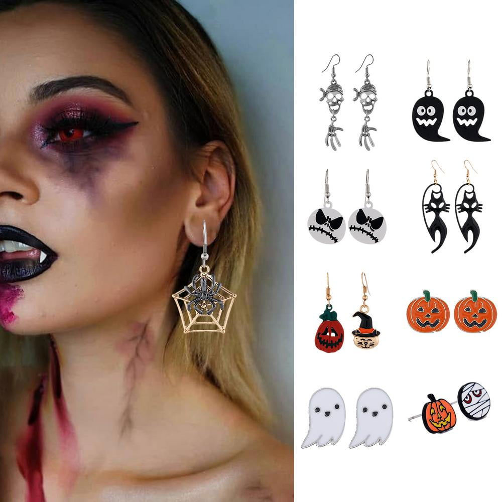 IMSHIE Halloween Themed Earrings for Women Ladies, Halloween Costume