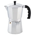 thumbnail image 1 of IMUSA 12-Cup Stovetop Espresso Maker, Cast Aluminum Coffee Maker, Cuban Coffee Brewer, Moka Pot Style, Portable Coffee Maker for Home, Camping, or Travel, 1 of 8