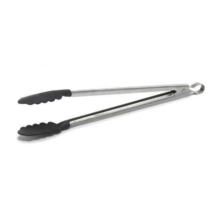 IMUSA 16in Stainless Steel Food Tong with Nylon Tips