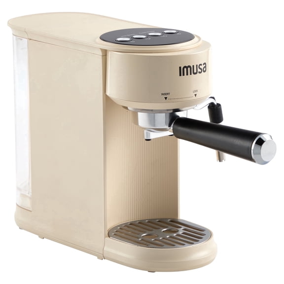 IMUSA 20 Bar, 1-2-Cup Matte Slimbrew Espresso Machine