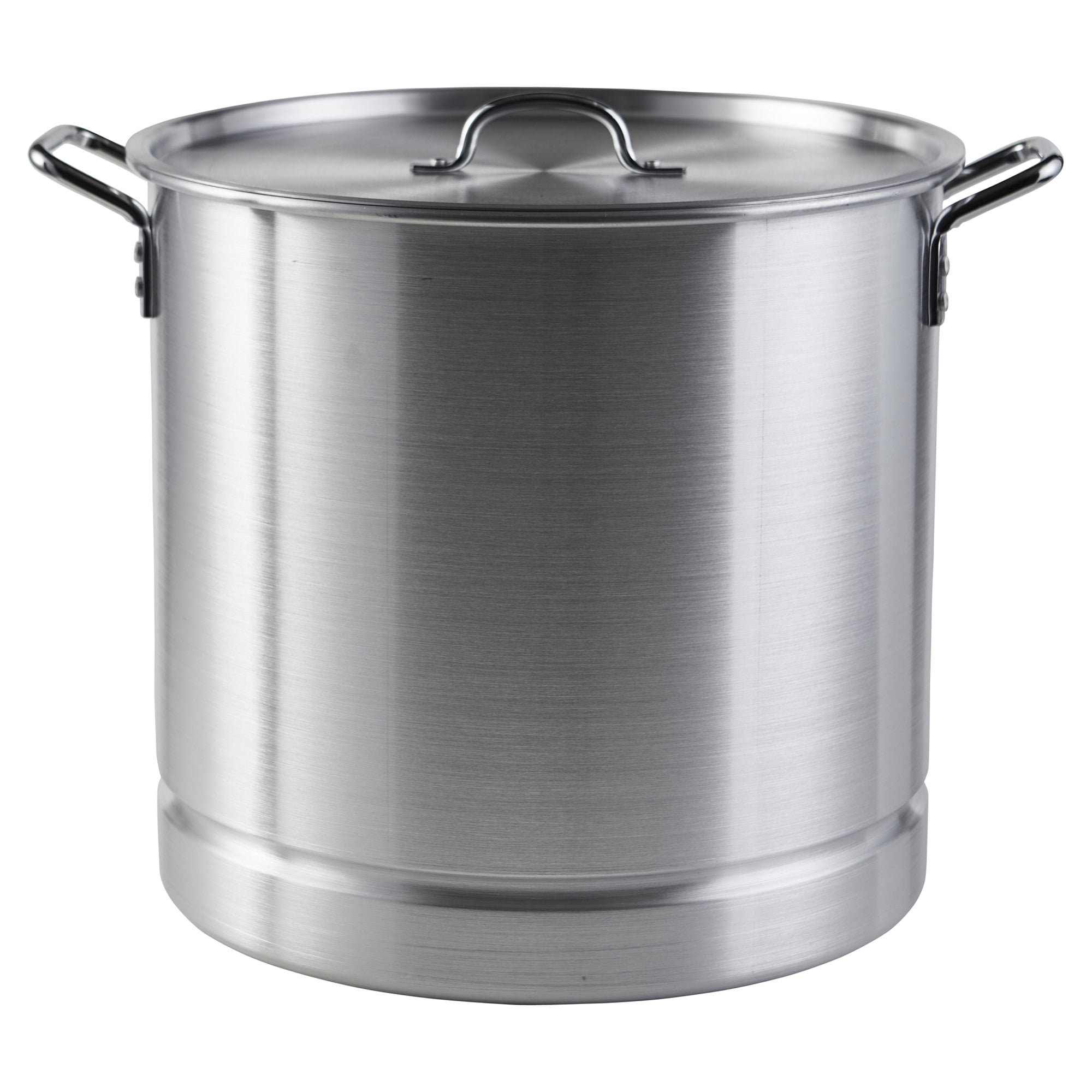 IMUSA 20-Quart Stainless Steel Stock Pot With Lid - Silver