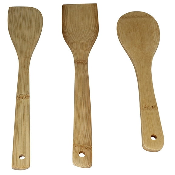 IMUSA  3pc Bamboo Tool Set