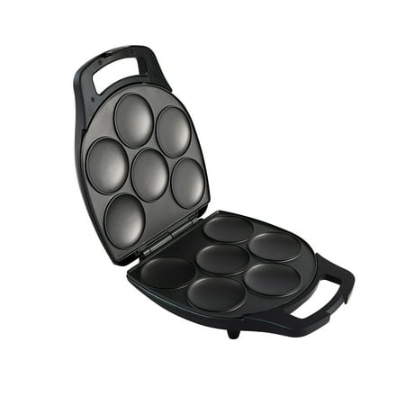 IMUSA 6 Slot Electric Arepa Maker , Black