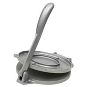 IMUSA 8in Cast Aluminum Tortilla Press, Gray