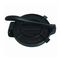 IMUSA 85008 Cast Iron Tortilla Press Black 8-Inches