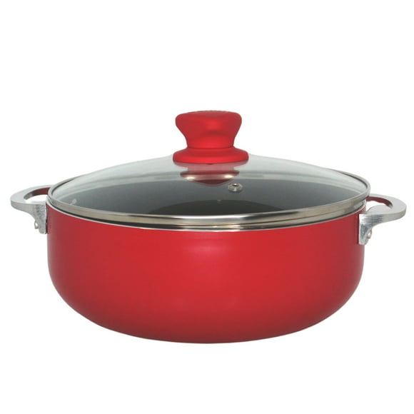 IMUSA Ceramic 3.2 Quart Red Caldero
