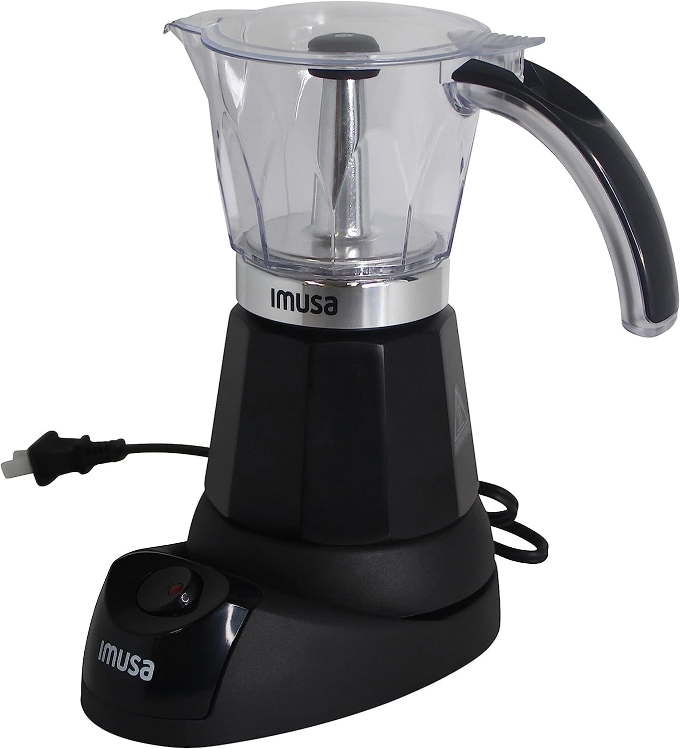 IMUSA, Electric Espresso Maker, 6 or 3cup, Black C95 - Walmart.com
