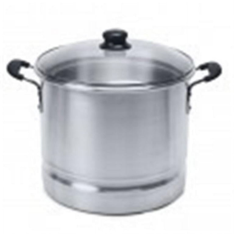 Mexicana 32 qt. Aluminum Stovetop Steamer with Glass Lid Mexicana 32 qt. Aluminum Stovetop Steamer with Glass Lid