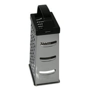 IMUSA 9in Stainless Steel Grater with Black/Red Handle