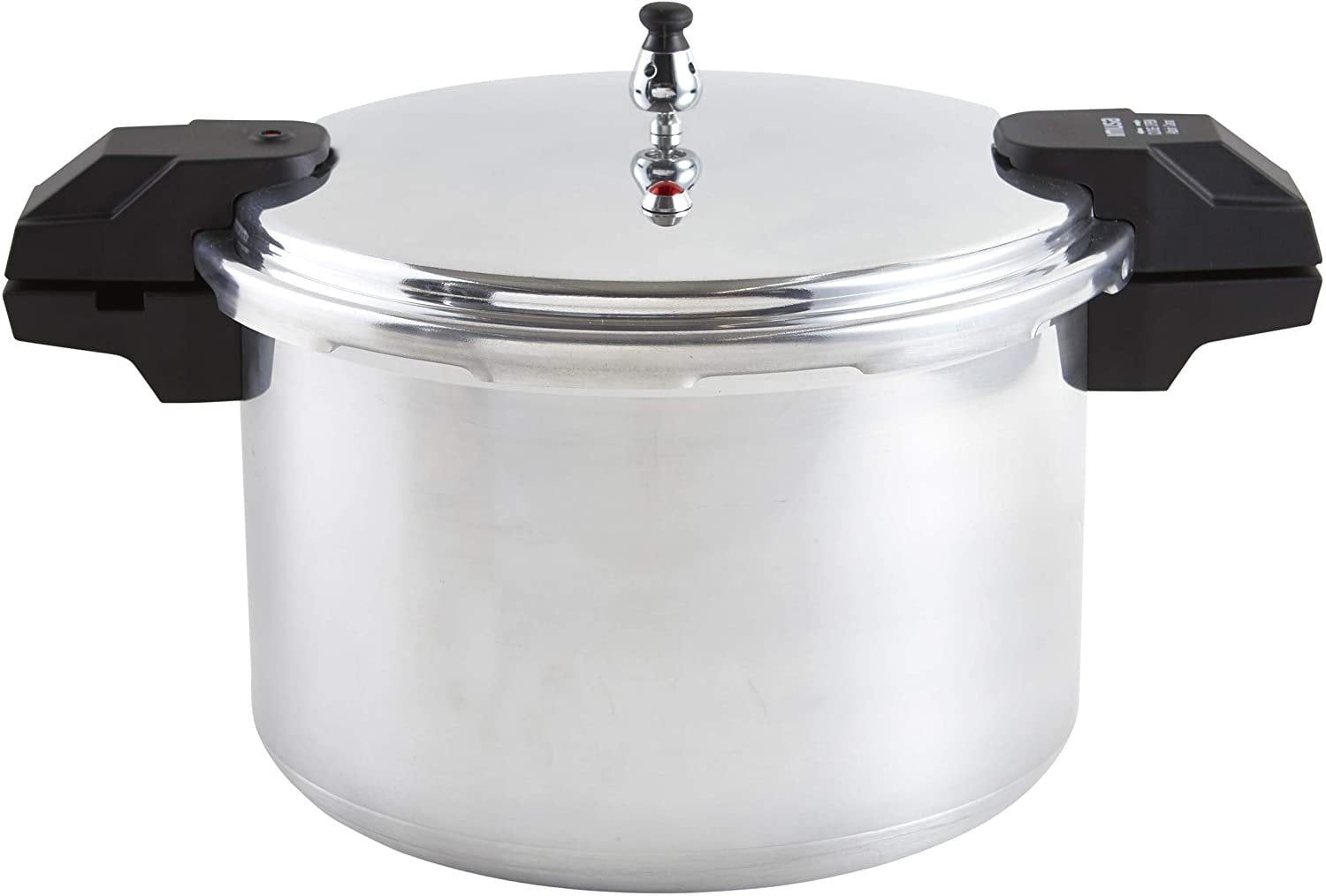 IMUSA USA 16Qt Jumbo Stovetop Pressure Cooker with Regulator and Side  Handles, 16 Quart, Silver 