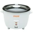 thumbnail image 1 of IMUSA 3cup Electric Rice Cooker, White, 1 of 10