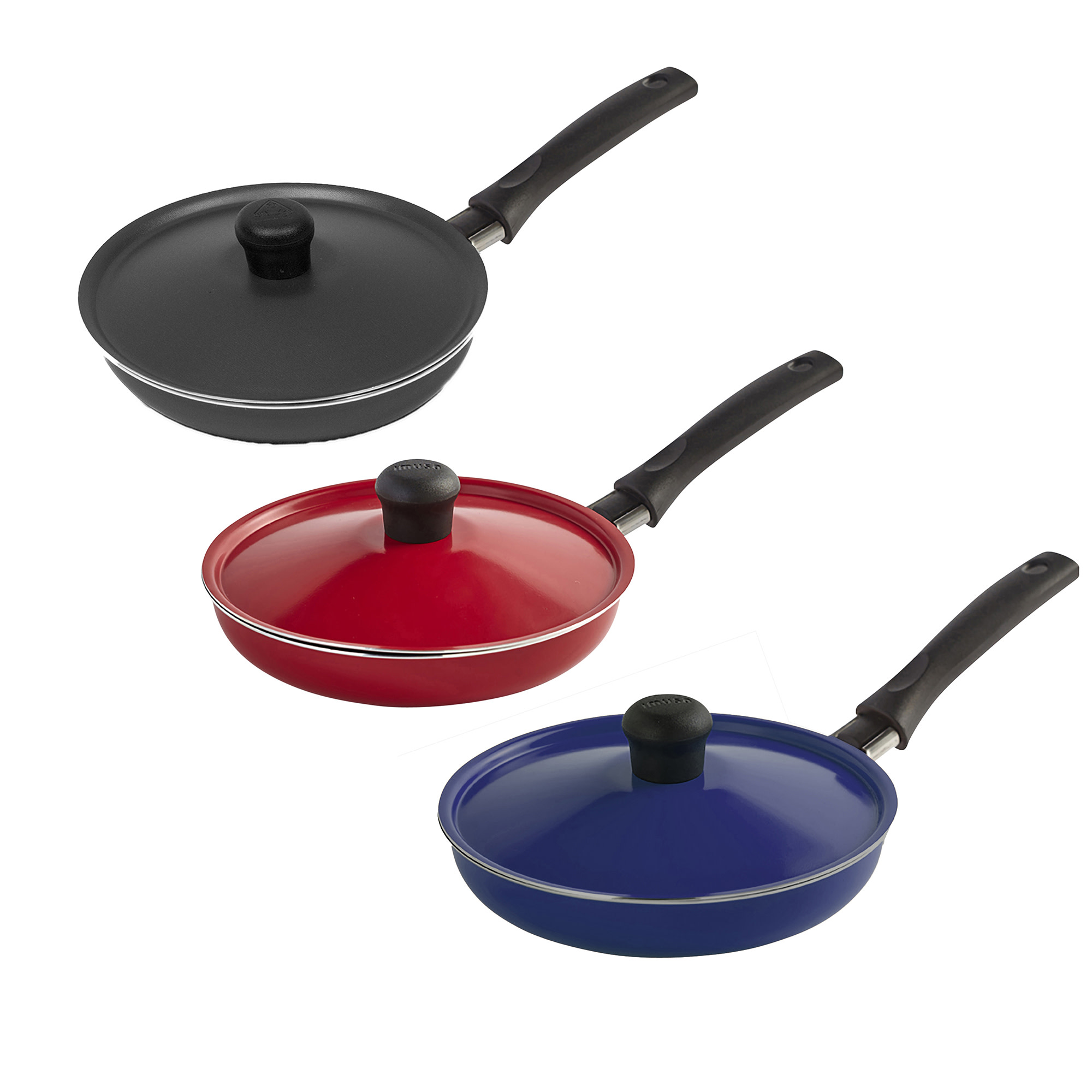 T-fal 5-Inch Nonstick Small Frying Pan With Lid – One Egg Wonder – Black, Dishwasher Safe