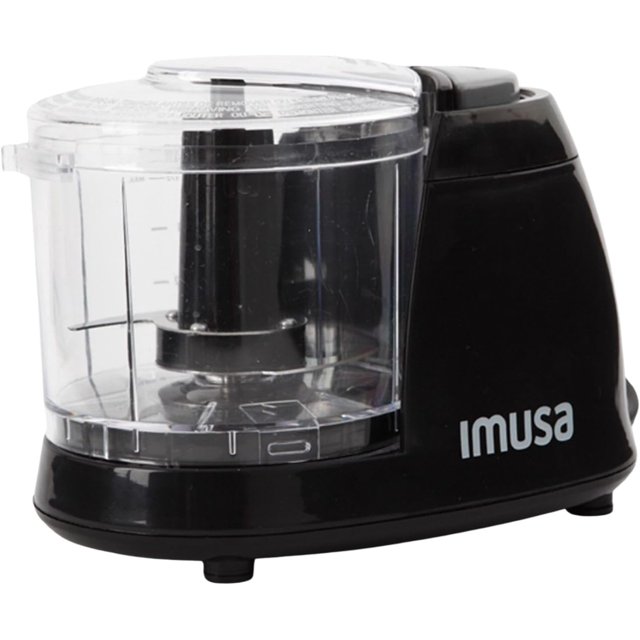 IMUSA USA GAU80319B Cup Mini Chopper 1.5Cup, Black
