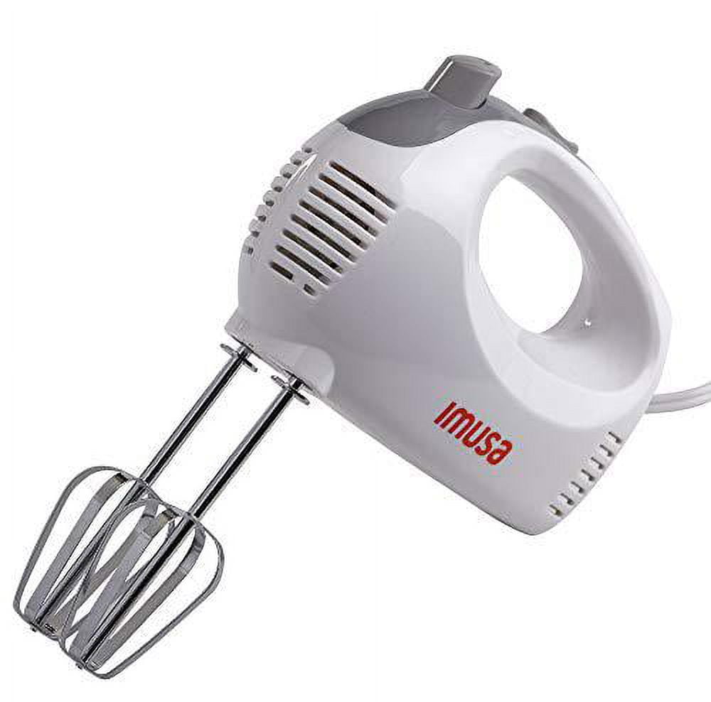 Applica MX1500W Black & Decker White Lightweight 5 Speed Hand Mixer: Food  Mixers Handheld (050875809352-2)