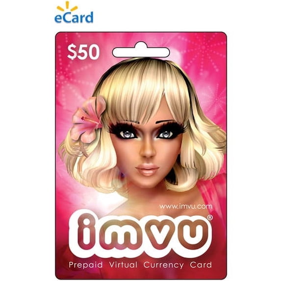 IMVU Game eCard $50 (Email Delivery)