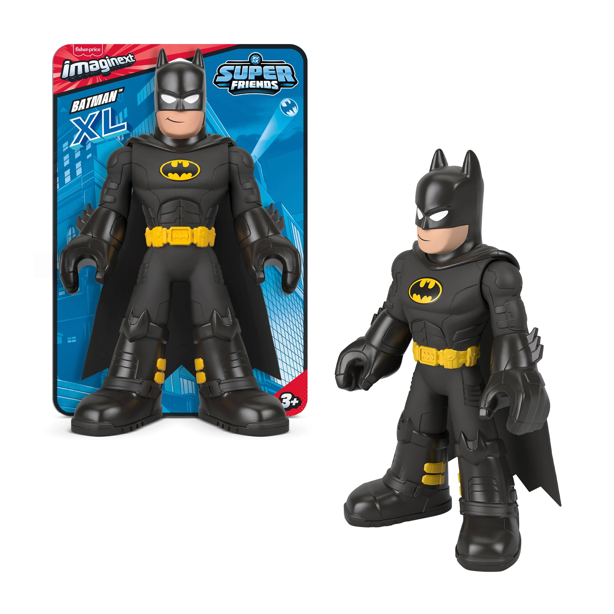 Imaginext DC Super Friends XL 9-inch Batman Action Figure with