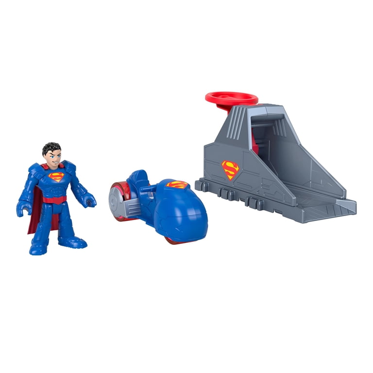 Imaginext DC Super Friends Launcher Set with 3-inch Superman