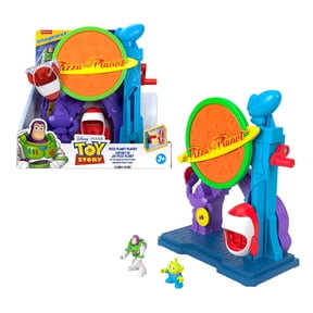 Disney and Pixar Toy Story Pizza Planet Playset With Action Figure Buzz Lightyear, Alien & Toy Rocket