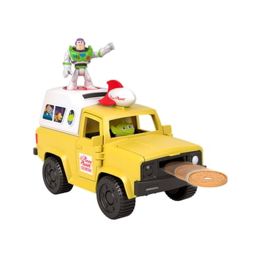 Disney and Pixar Toy Story Pizza Planet Truck with Buzz Lightyear & Alien Action Figures