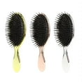 thumbnail image 1 of IMY-1pc Nylon & Boar Bristles Air Cushion Scalp massager Hair Brush for hair growth, Silver, 1 of 6
